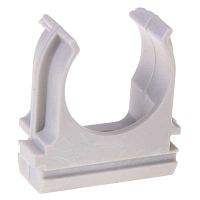 АТ-50125-100 Держатель для труб (клипса) d25мм сер. Урал Пак 