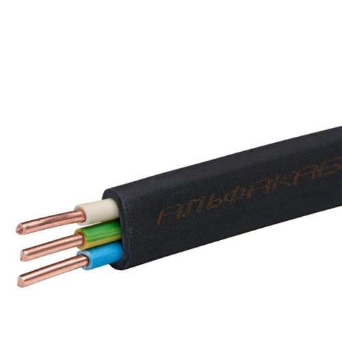 65530 Кабель ВВГ-Пнг(А)-LS 3х2.5 ОК (N PE) 0.66кВ (бухта 50м) (шт) АЛЬФАКАБЕЛЬ 