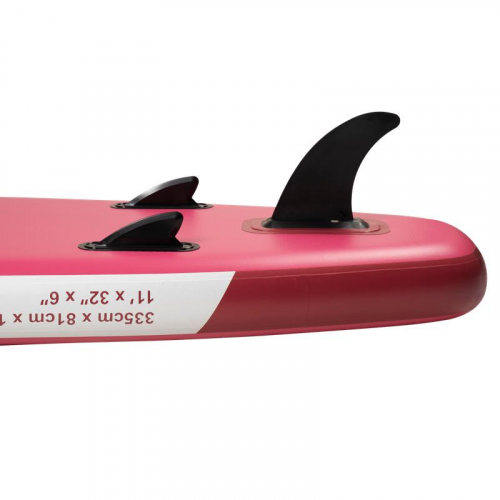 4895205065758 Доска-SUP N3-RED 335х83х15см красн. JAZZWAve  фото 19