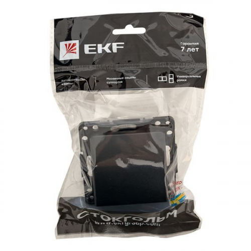 EZV-CE-10 Вывод кабеля Стокгольм механизм черн. PROxima EKF  фото 3