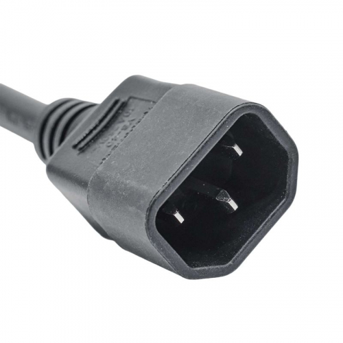 R519IEC10SWCD Блок распределения питания 10-м 10А C13 вх. разъем C1 для 19дюйм шкафов вертикал. защита от перенапряж. с индикатором сети DKC  фото 6