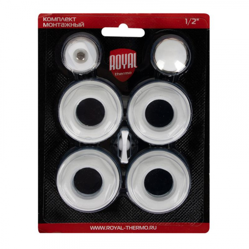 НС-1490685 Комплект монтажный 1дюймх3/4дюйм бел. Royal Thermo  фото 8