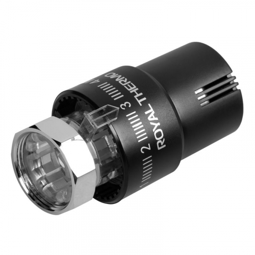НС-1488979 Термоголовка жидкостная М30х1.5 черн. Royal Thermo  фото 3