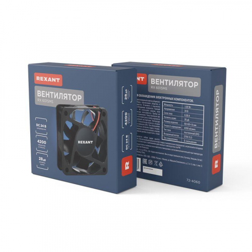 72-4060 Вентилятор RX 6015MS 24VDC Rexant  фото 6