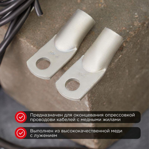 07-5339 Наконечник ТМЛ 185-16-21 (уп.2шт) Rexant  фото 2