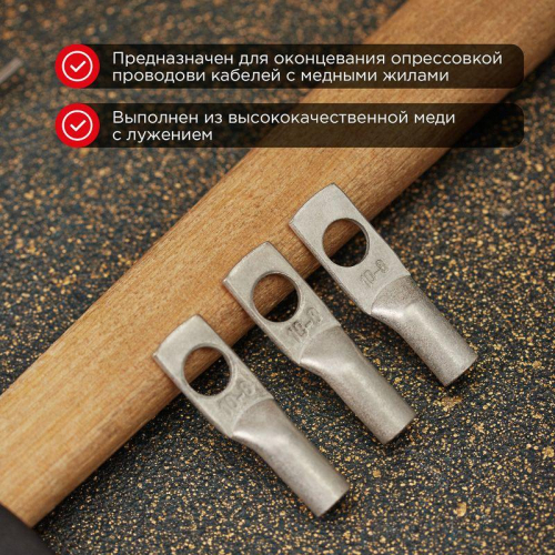 07-5309 Наконечник ТМЛ 10-8-5 Rexant  фото 2