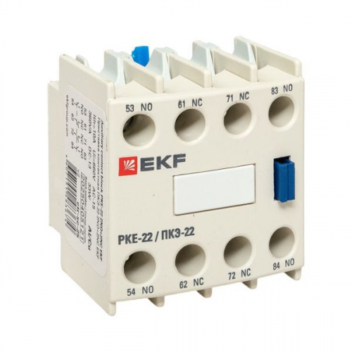 ctr-sc-25 Приставка контактная ПКЭ-22 2NO+2NC EKF 