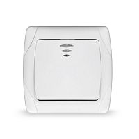 М0121 Выключатель 1-кл. СП Маргарита 10А IP20 с подсветкой бел. UNIVersal 