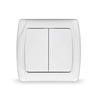 М0023 Выключатель 2-кл. СП Маргарита 10А IP20 бел. UNIVersal 