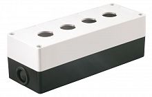 BKP10-4-K01 Корпус КП 104 4-м для кнопок бел. IEK 
