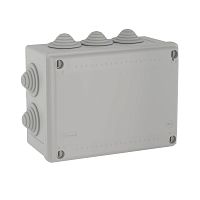 54200 Коробка распределительная ОП 240х190х90мм IP55 10 каб. ввод DKC 