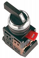 BSW10-ALCLR-3-K02 Переключатель ALCLR-22 на 3 полож. I-O-II 1НО+1НЗ черн. GENERICA 