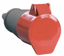 PSR22-032-4 Розетка кабельная 32А 380В 3P+PЕ ССИ-224 IP44 IEK 