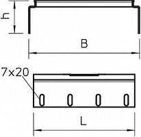 6068771 Комплект соединительный для лотка H60 RVS 60 10 DD OBO 