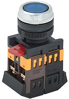 BBT30-ABLFS-K07 Кнопка ABLFS-22 d22мм 1НО+1НЗ 240В неон син. GENERICA 