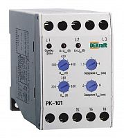 23300DEK Реле контроля фаз РК-101 380В тип 01 DEKraft 