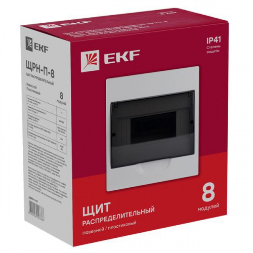 pb40-n-8 Щит ЩРН-П-8 IP41 EKF  фото 4