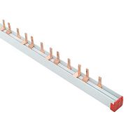 pin-03-63 Шина соединительная PIN 3ф 63А мед. изол. 54мод (дл.1м) EKF 