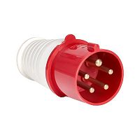 ps-025-32-380 Вилка переносная 025 32А 3P+PE+N 380В IP44 EKF 