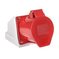 ps-125-32-380 Розетка наружн. уст. 32А 380В 3P+РЕ+N IP44 (125) EKF 
