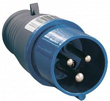 PSR01-016-3 Вилка эл. каб. 16А 2P+PE 16А 220В IP44 ССИ-013 IEK 