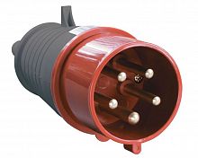 PSR02-032-5 Вилка эл. каб. 32А 3P+PE+N 380В IP44 ССИ-025 IEK 