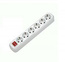 MGP231 Колодка удлинителя 6-м с заземл. с выкл. Makel 