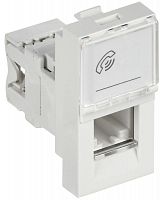 CKK-40D-RT1-K01 Розетка телефонная 1мод. RJ11 кат.3 механизм PRIMER IEK 