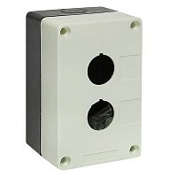 cpb-102-w Корпус КП 102 2 кнопки белый EKF 