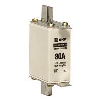 fus-33/100/80 Вставка плавкая ППН-33 100/80А габарит 00С PROxima EKF 