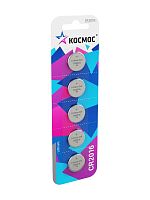 KOC20165BL Элемент питания литиевый CR2016 5хBL (блист.5шт) КОСМОС 