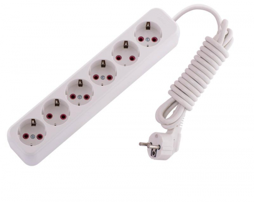 720-0603-601 Удлинитель 6х3м с заземл. 16А IP20 Lila LEZARD 