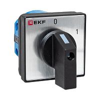 Переключатель кулачковый ПК-1-11 1П 10А "0-1" EKF pk-1-11-10