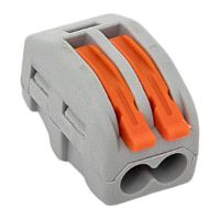 plc-smk-412 Клемма строительно-монтажная СМК 222-412 2-проводная 0.08-2.5кв.мм с рычагом (уп.100шт) PROxima EKF 