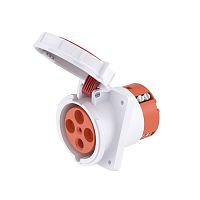 DIS4156366 Розетка скрыт. уст. 63А 400В 3P+E IP67 DKC 