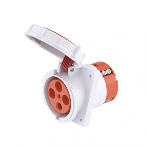 DIS4156366 Розетка скрыт. уст. 63А 400В 3P+E IP67 DKC 