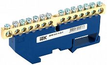 YNN10-69-14D-K07 Шина нулевая на DIN-изол. ШНИ 6х9-14-Д-С IEK 