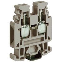 ZRP300GR Зажим проходной RP.4/6GR 4кв.мм сер. DKC 