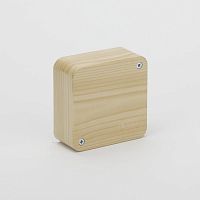 65004-27М Коробка распределительная ОП 79х79х32мм IP40 сосна (светл. основа) Ruvinil 