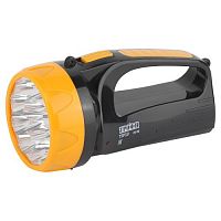 Б0016537 Фонарь-прожектор аккумуляторный TSP10 15LED 2 режима 4В 1.5А.ч ЗУ 220В (картон. упак.) Трофи 