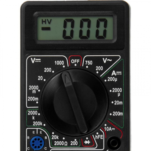 TMD-2B-830 Мультиметр цифровой Universal M830B IEK  фото 7