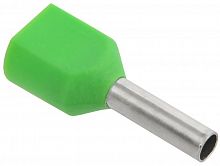 UTE10-4-D2-2-100 Наконечник НШВИ(2) 1.0-8 свет. зел. (уп.20шт) IEK 