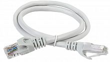 PC01-C5EU-1M Патч-корд кат.5E UTP 1м сер. ITK 