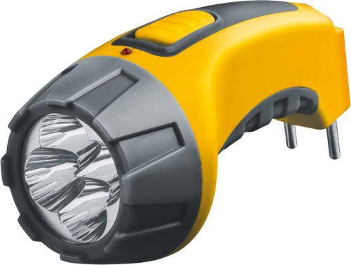 94951 Фонарь аккумуляторный 94 951 NPT-CP03-ACCU 4LED аккум. 4В 500мА.ч прямое ЗУ пластик. NAVIGATOR 
