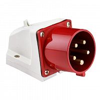 ps-515-16-380 Вилка стационарная 515 16А 3P+PE+N 380В IP44 EKF 