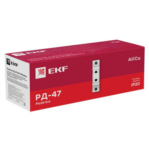 mds-47-pro Розетка РД-47 240В на DIN-рейку PROxima EKF  фото 3