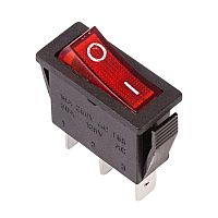 36-2210 Выключатель клавишн. 250В 15А (3с) ON-OFF красн. с подсветкой (RWB-404; SC-791; IRS-101-1C) Rexant 