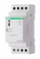 EA04.002.002 Реле контроля наличия; асимметрии и чередования фаз CKF-B (монтаж на DIN-рейке 35мм; задержка отключения 3-5с; 3х400/230В+N 2А 1Z) F&F 