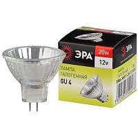 C0027361 Лампа галогенная GU4-MR11-20W-12V-30Cl ЭРА 