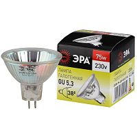 C0027366 Лампа галогенная GU5.3-JCDR (MR16) -75W-230V-Cl ЭРА 
